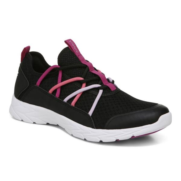 Vionic | Women's Zeliya Lace Up Sneaker - Black