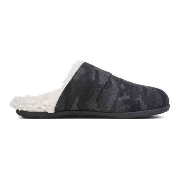 Vionic | Men's Alfons Mule Slipper - Dark Shadow Camo