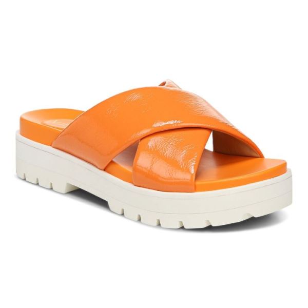 Vionic | Women's Vesta Flatform Lug Sandal - Marigold