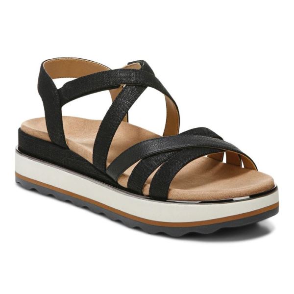 Vionic | Women's Kellyn Flatform Sandal - Black