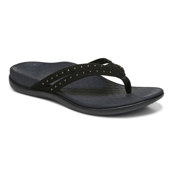 Vionic | Women's Tasha Toe Post Sandal - Black