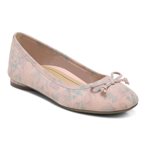 Vionic | Women's Callisto Flat - Peach Botanical