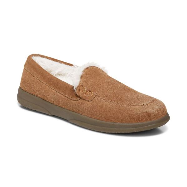 Vionic | Women's Lynez Slipper - Toffee Suede