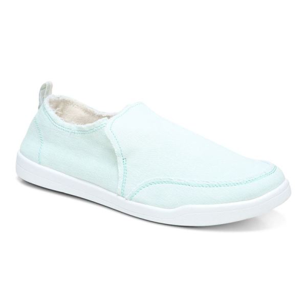 Vionic | Women's Malibu Slip On - Seafoam Canvas