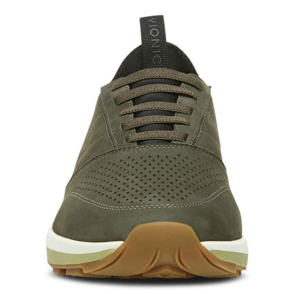 Vionic | Men's Trent Sneaker - Olive Nubuck