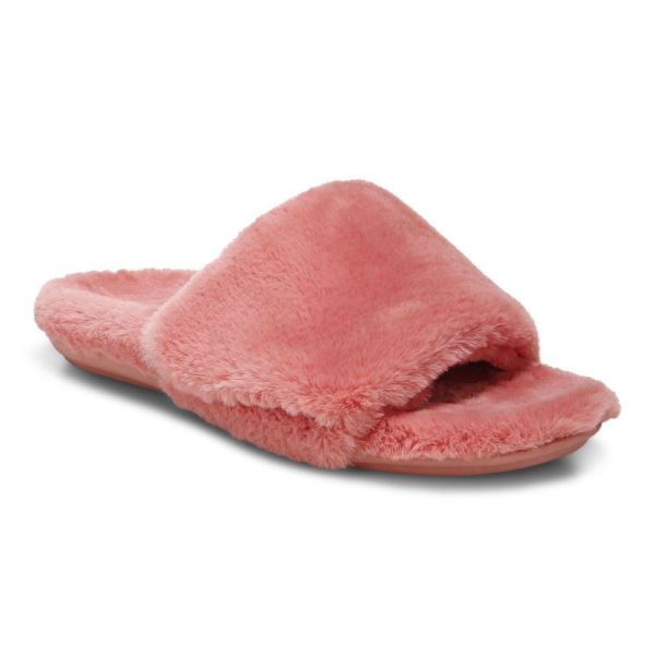 Vionic | Women's Dream Plush Slipper - Terra Cotta Plush