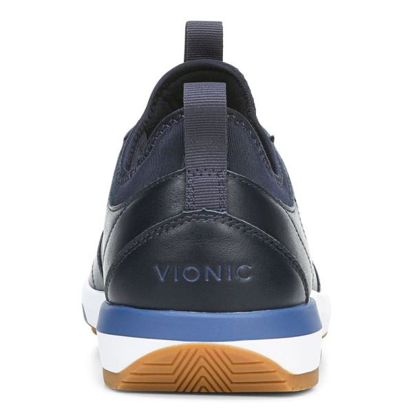 Vionic | Men's Trent Sneaker - Navy Leather