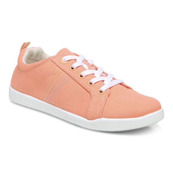 Vionic | Women's Stinson Sneaker - Papaya Canvas