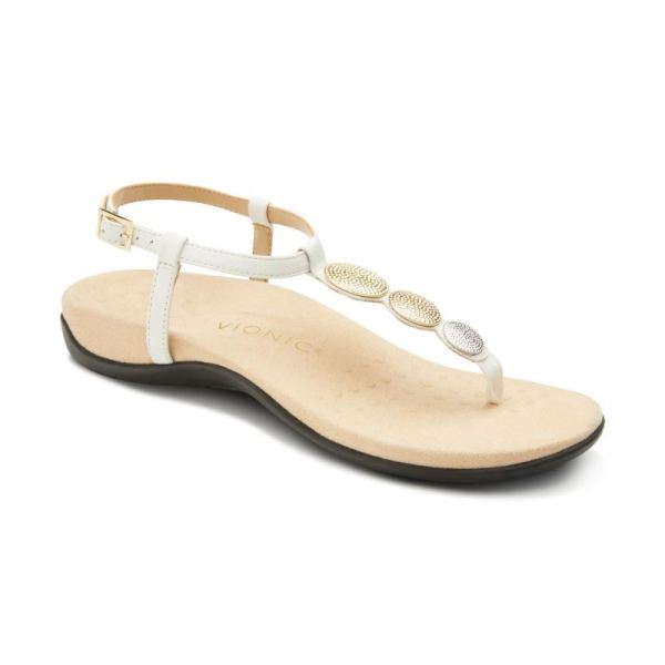 Vionic | Women's Lizbeth Backstrap Sandal - White