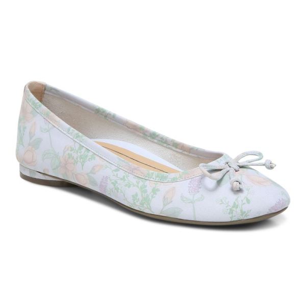 Vionic | Women's Callisto Flat - Arctic Ice Botanical