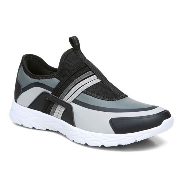 Vionic | Women's Vayda Slip On Sneaker - Black Grey