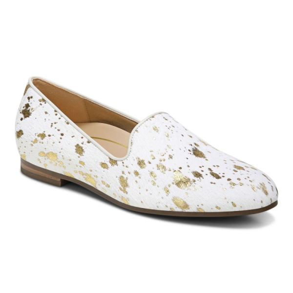 Vionic | Women's Willa Slip on Flat - Gold