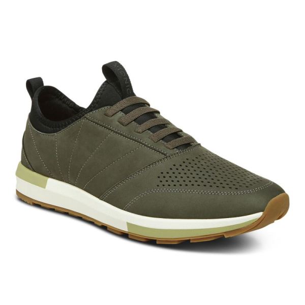 Vionic | Men's Trent Sneaker - Olive Nubuck