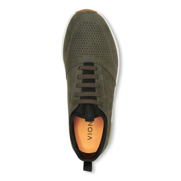 Vionic | Men's Trent Sneaker - Olive Nubuck