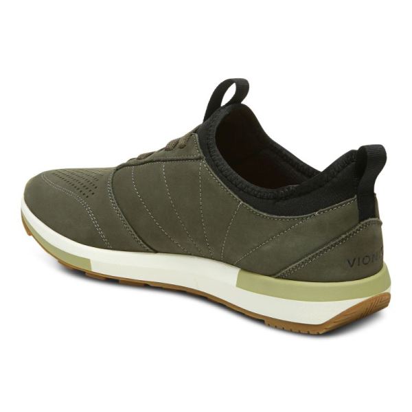 Vionic | Men's Trent Sneaker - Olive Nubuck