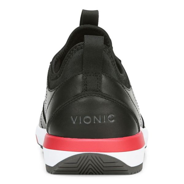 Vionic | Men's Trent Sneaker - Black Leather