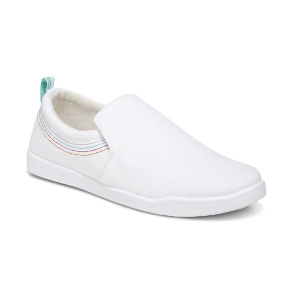 Vionic | Women's Marshall Slip On - White Canvas