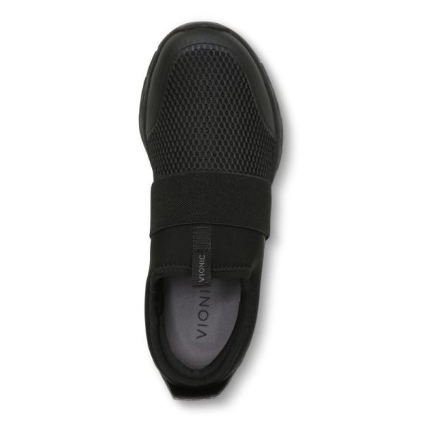 Vionic | Women's Camrie Slip on Sneaker - Black Black