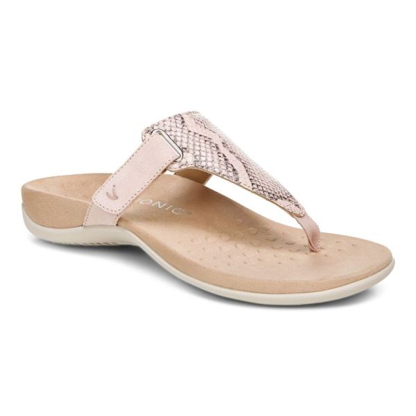 Vionic | Women's Wanda T-Strap Sandal - Pale Blush