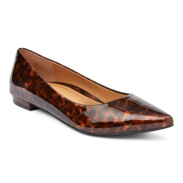 Vionic | Women's Lena Ballet Flat - Tortoise