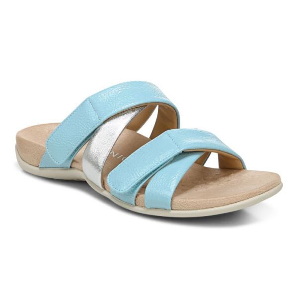 Vionic | Women's Hadlie Slide Sandal - Porcelain Blue