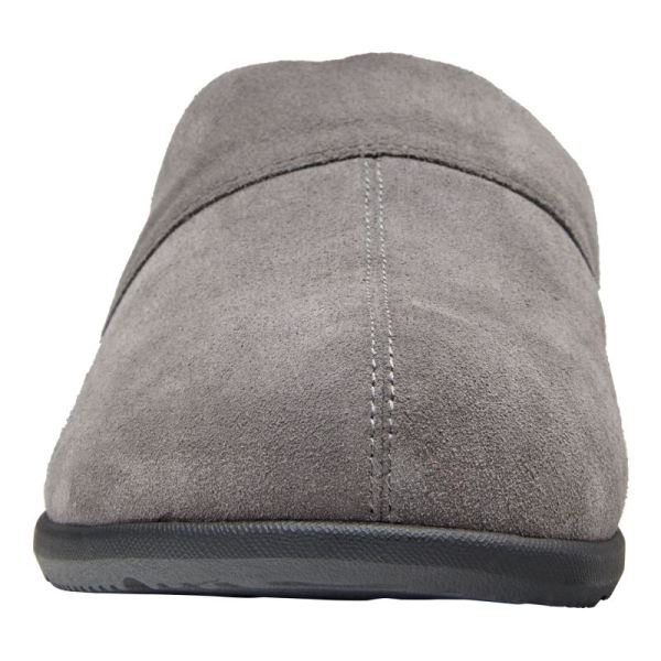 Vionic | Men's Alfons Mule Slipper - Charcoal Suede