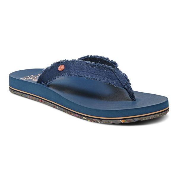 Vionic | Women's Unwind Toe Post Sandal - Navy