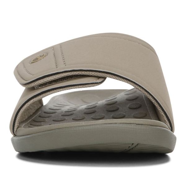 Vionic | Men's Kiwi Slide Sandal - Camel Khaki