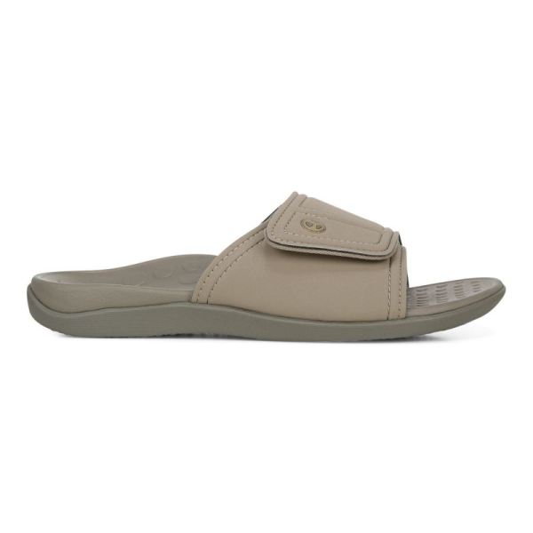 Vionic | Men's Kiwi Slide Sandal - Camel Khaki