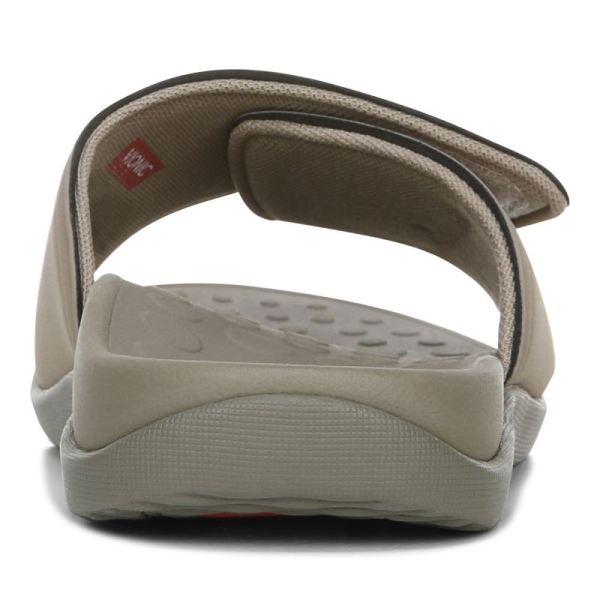 Vionic | Men's Kiwi Slide Sandal - Camel Khaki