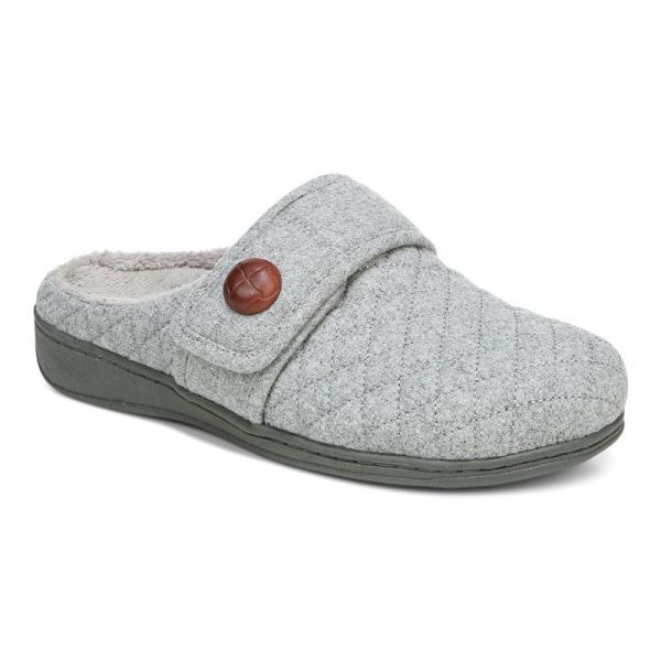 Vionic | Women's Carlin Slipper - Light Grey