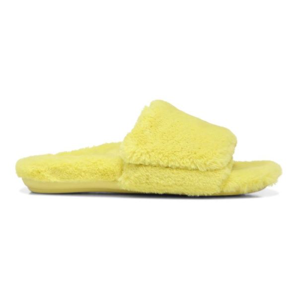 Vionic | Women's Dream Plush Slipper - Canary Plush