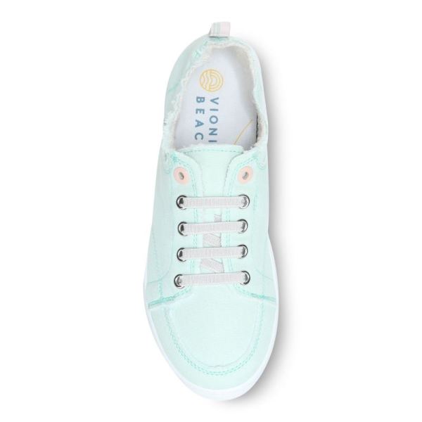 Vionic | Women's Pismo Casual Sneaker - Seafoam Canvas