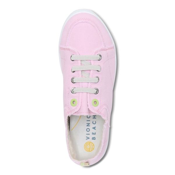 Vionic | Women's Pismo Casual Sneaker - Cherry Blossom Canvas