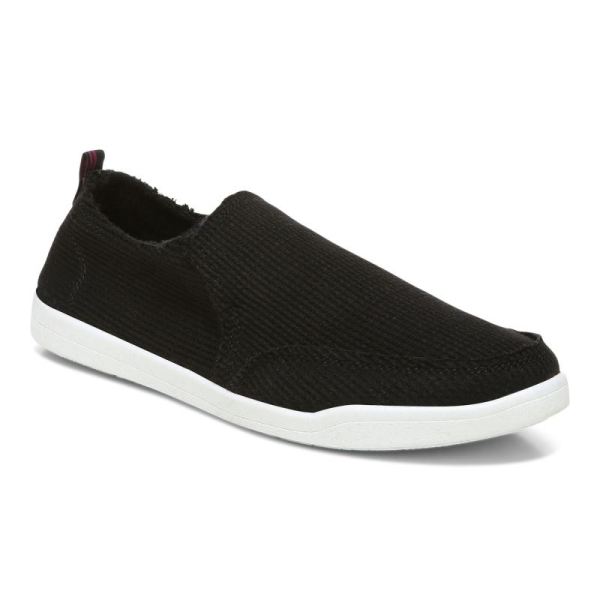 Vionic | Women's Malibu Slip On - Black Knit