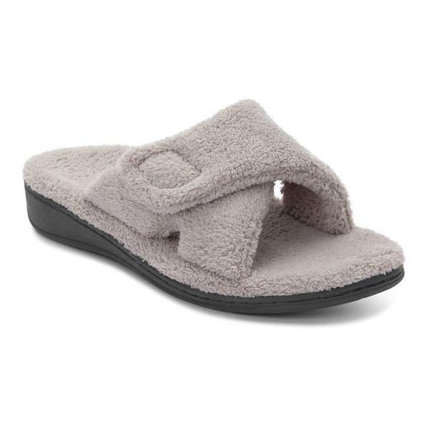 Vionic | Women's Relax Slippers - Light Grey