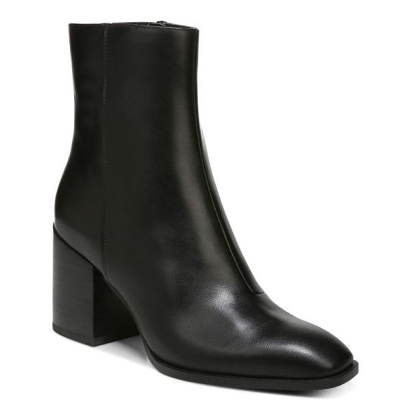 Vionic | Women's Harper Ankle Boot - Black Leather