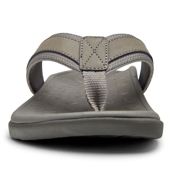 Vionic | Men's Tide Toe Post Sandal - Charcoal