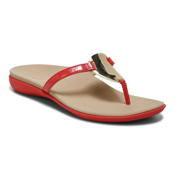 Vionic | Women's Raysa Toe Post Sandal - Poppy