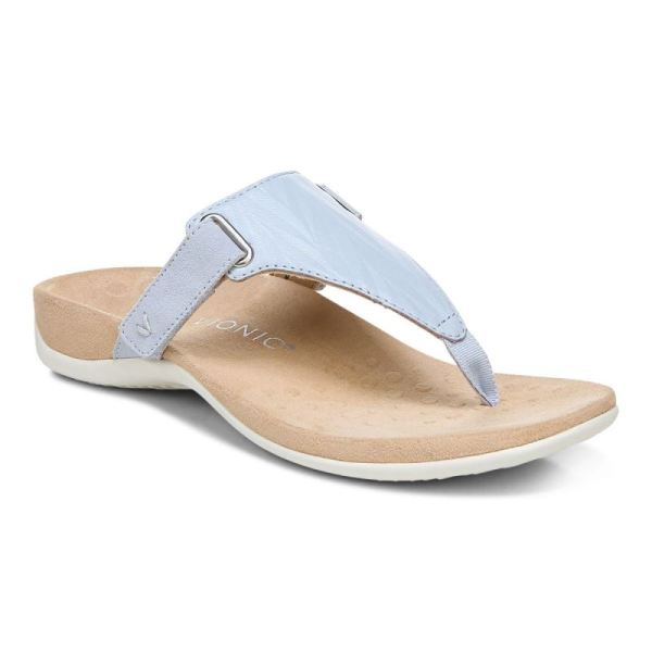 Vionic | Women's Wanda T-Strap Sandal - Blue Haze