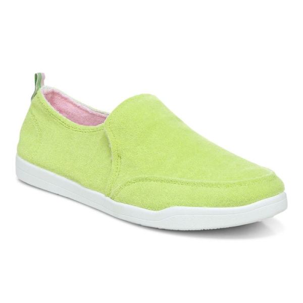 Vionic | Women's Malibu Slip On - Lime Terry