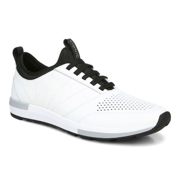 Vionic | Men's Trent Sneaker - White Leather