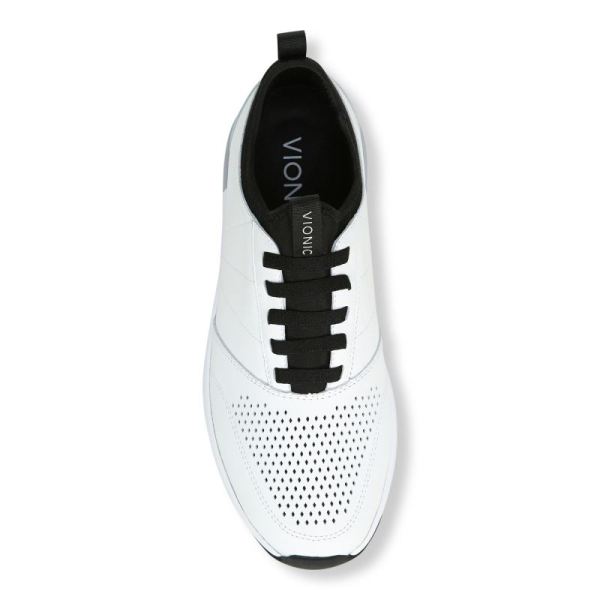 Vionic | Men's Trent Sneaker - White Leather