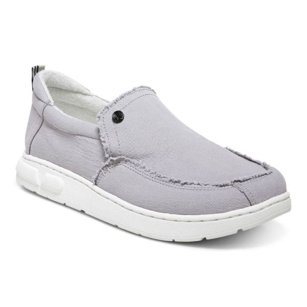 Vionic | Men's Seaview Slip on Sneaker - Light Grey