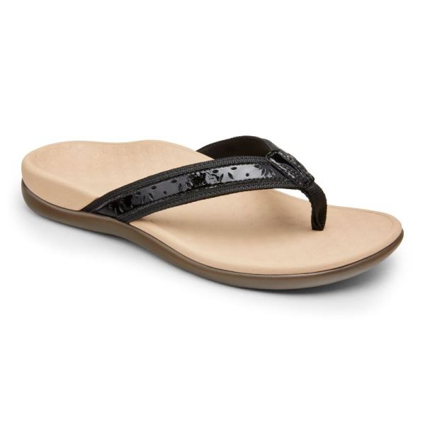 Vionic | Women's Casandra Toe Post Sandal - Black