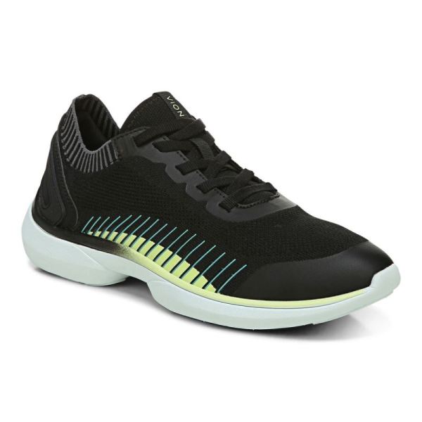 Vionic | Women's Embolden Sneaker - Black Pale Lime