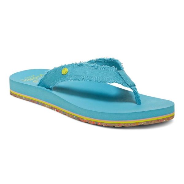 Vionic | Women's Unwind Toe Post Sandal - Lake Blue