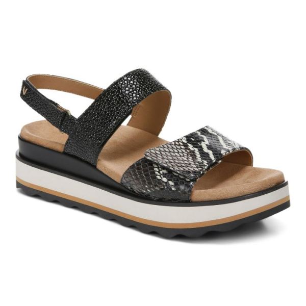 Vionic | Women's Brielle Flatform Sandal - Black