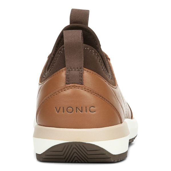 Vionic | Men's Trent Sneaker - Toffee Leather