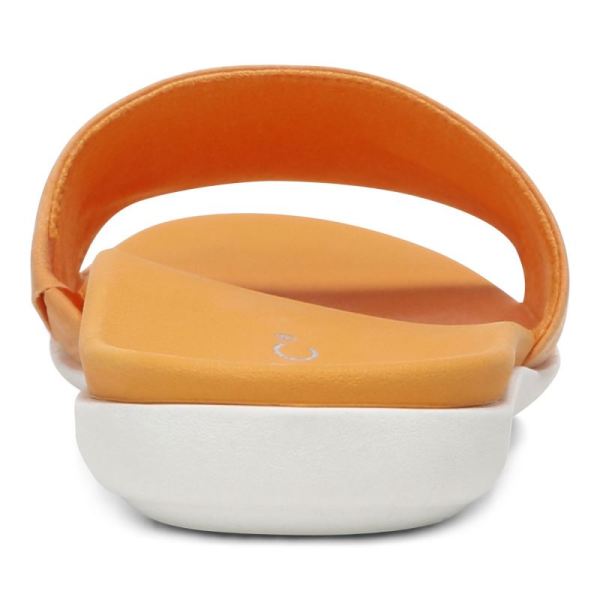 Vionic | Women's Val Slide Sandal - Arancio Nubuck